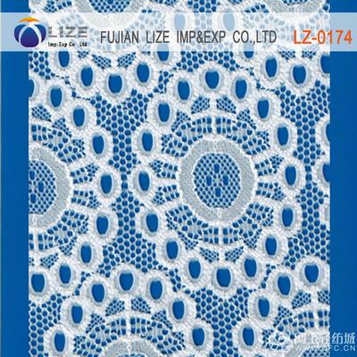 蕾丝花边面料LZ-0174 为服装设计注入精致灵魂的辅料优选